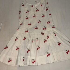 New with tags -Mauve - Anthropolgie sweetheart drop-waist mini dress